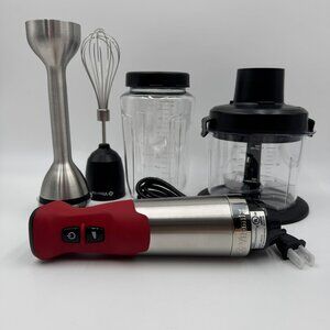 Vitamix VM0219 Immersion Blender 5 Piece Set w/Manual New Open Box